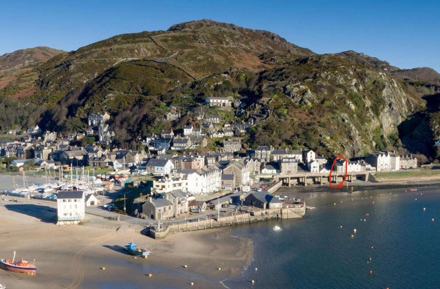 Ger Y Mor Lägenhet Barmouth Exteriör bild